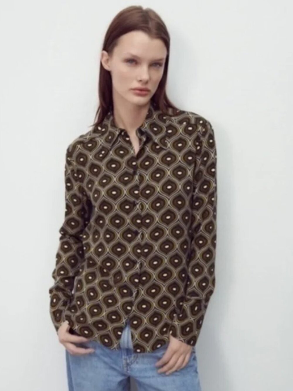 Zara printed shirt